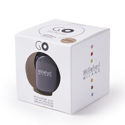 

Milan feili millefiori Italy imported car perfume car perfume decoration GO series car fragrant silver light gray line under the same paragraph
