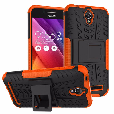 

Goowiiz Phone Case For ASUS Zenfone GO ZC451TGZC500TG55ZB551KL Armor Tire Texture Rugged Protection PCTPU