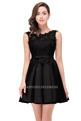 

Dusty Pink Prom Dresses 2018 Short Sexy Applique Lace Formal Party Gown Prom Dress