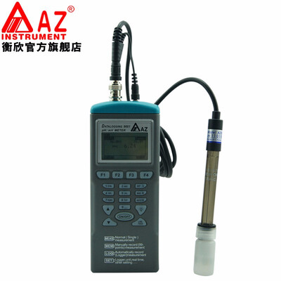 

AZ9661 Digital Handheld PH mV Data Logger With Programmer PH Tester Meter Multiple Function Datalogger PH Detector Monitor