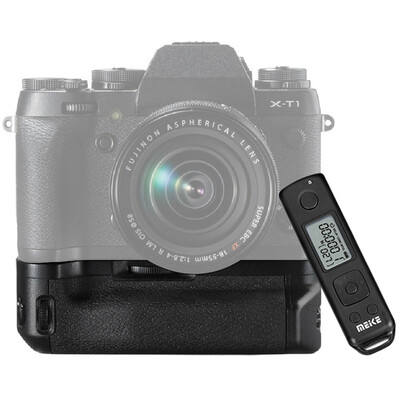 

Metco (Мейке) МК-XT1 Pro микро-пульт дистанционного управления камерой и батарейный отсек подходит для Fuji XT1