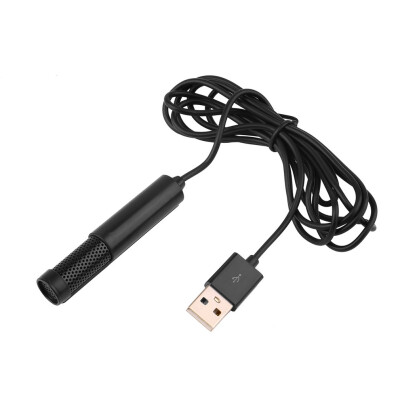 

Mini Wired USB 3.5 Capacitance Studio Microphone SF-555B Black for Computer Black