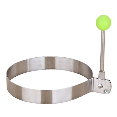 

US kitchen maxcook round omelette mold 304 stainless steel MCPJ-JD02 omelette with handle for easy to facilitate the installation of thickening baking tools