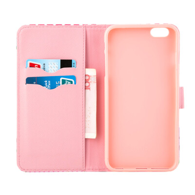 

MOONCASE ЧЕХОЛ ДЛЯ iPhone 6 Plus (5.5") Flip Leather Wallet Card Slot Foldable Stand Feature [Pattern series] /a05