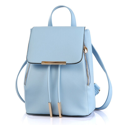 

Shoulder Bag New Tide Female Backpack Spring Summer Students Fashion Casual Korean College Winds PU Women Bag