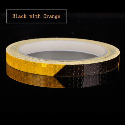 

Bicycle reflector sticker Fluorescent MTB Bike Bicycle Sticker Cycling Wheel Rim Reflective Stickers Decal 8M length