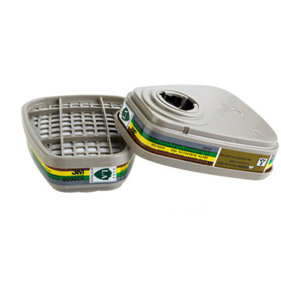 

3M 6006CN gas mask filter box anti-organic steam formaldehyde acetone benzene spray paint filter box 2 pair