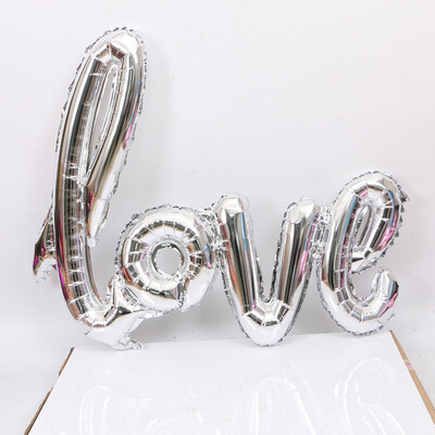 

FANLUS Love Balloon Banner Wedding Decorations Valentines Day Champagne Celebration Balloon - 417Inches Long 1pcs Champagne