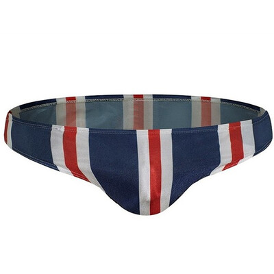 

Mens Sexy Fashion Low Waist Striped Printing Summer Slim Casual Underwear