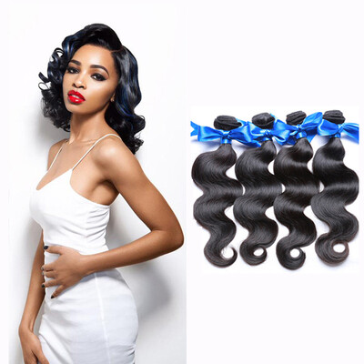 

WYF Virgin Hair Body Wave 4 Bundles Unprocessed Brazilian Human Hair Bundles Wholesale