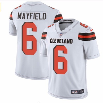 

Cleveland Browns Baker Mayfield Nike Brown 2018 NFL Draft Pick Game Jersey