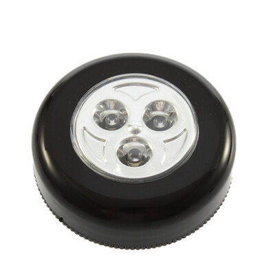 

3 LED Battery Powered Stick Tap Touch Light Lamp Bedside Tent Home NEW