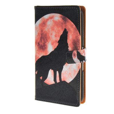 

MOONCASE чехол для Sony Xperia E4 Pattern series Leather Flip Wallet Card Slot Stand Back Cover