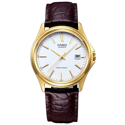 

CASIO watch simple casual quartz pointer belt mens watch MTP-1183Q-7A