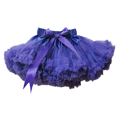 

Buenos Ninos Baby Girl Solid Pettiskirt Children Multi-layer Party Dresses