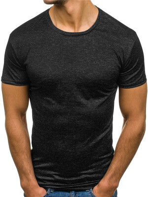 

Summer Mens Round Neck T Shirt Short Sleeve Casual Tops