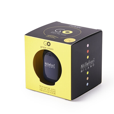 

Milan feili millefiori Italy imported car perfume car perfume decoration GO series car fragrant black black line under the same paragraph