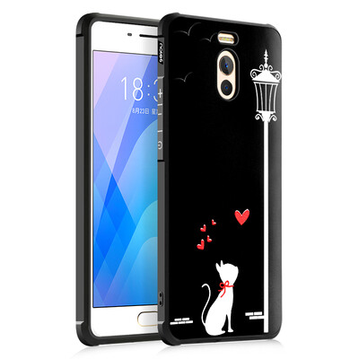 

Goowiiz Fashion Phone Case For Meizu Meilan M5sME2M6 Note Luxury 3D Cute Cartoon Slim Full Soft Silicone