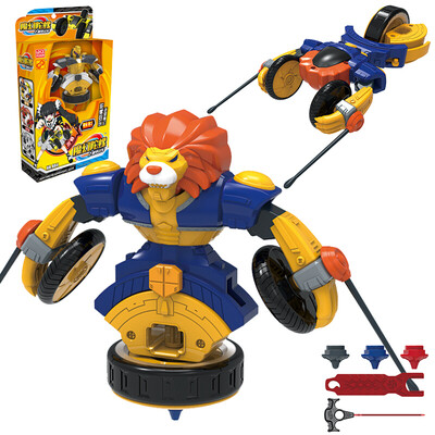 

Smart Motivation Magic Gyro 3rd Generation Mechs Chariot Boys&Girls Children Gyro Toys Spinning Machine Armor - Tyre 6110B