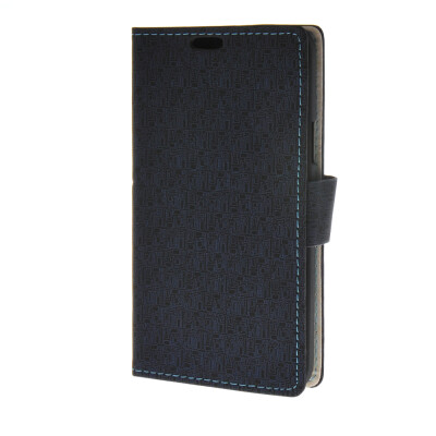 

MOONCASE Leather Side Flip Wallet Card Holder Stand Shell Pouch ЧЕХОЛ ДЛЯ Samsung Galaxy Grand Max G720NO Sapphire