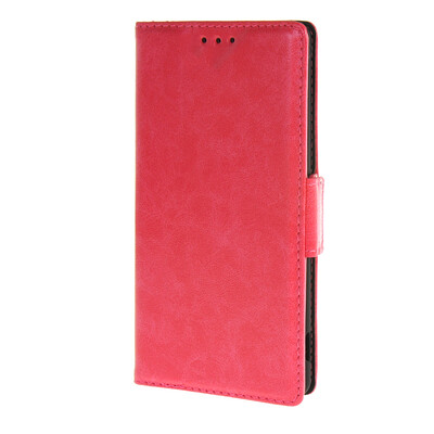 

MOONCASE ЧЕХОЛ ДЛЯ Sony Xperia M4 Aqua Wallet Card Slot with Kickstand Flip Leather Back Hot pink
