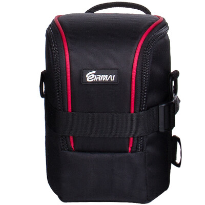 

EIRMAI L2050- SLR camera lens bag lens tube thickened anti-collision shockproof Canon Nikon lens bag built-in shoulder strap belt