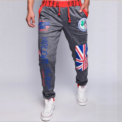 

2016 Brand New Fashion Brand Sweatpants Trousers Men Harem Pants Sport Pants, Men' Big Pocket Design Man Cargo Joggers M ~ XXL