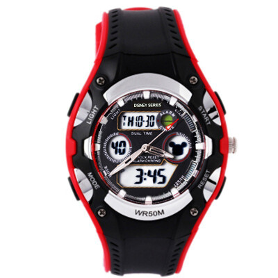 

Disney (DISNEY) watch multi-purpose waterproof orange small sports series electronic children's watches ELA-023-2