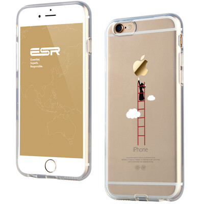 

Миллиард цветов (ESR) iPhone6 ​​/ 6с телефон оболочки / защитный рукав 4.7 дюймов 6S Apple, мобильный телефон наборы силикона мягкая оболочка прозрачна сопротивления падение Apple, какие серии лестницы