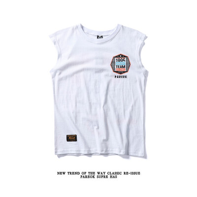 

Damaizhang Brand Designer Men Tanks Hip Pop Sleeveless Cotton Men Tank street style mens clothing