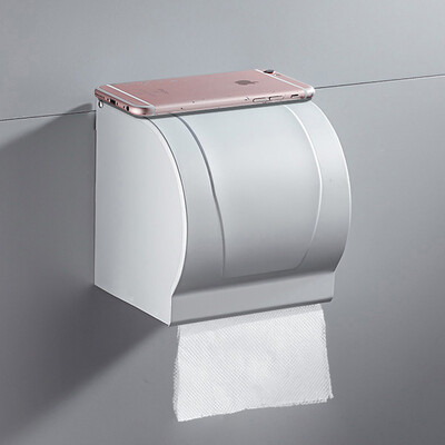 

Jiebi World Space Aluminum Soap Box Shelf Bathroom Bathroom Shelf Free Punch