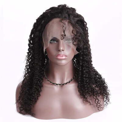 

360 Lace Frontal Wig Kinky Curly 150 Density Lace Front Human Hair Wigs Pre Plucked With Baby Hair Curly For Black Women HCDIVA