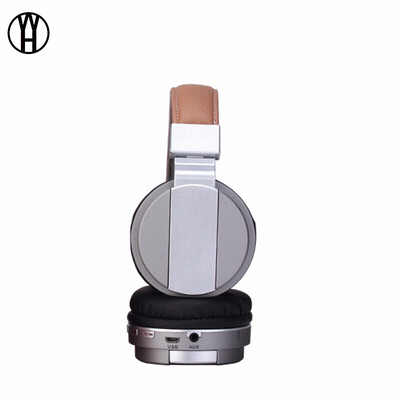 

WH BT008 Head-mounted metallic paint motion card stereo headset wireless Bluetooth headphone for xiomi samsung iphone huawei