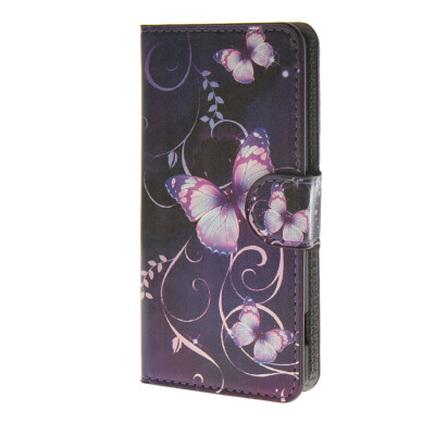 

MOONCASE Butterfly style Leather Side Flip Wallet Card Slot Stand Pouch Case Cover for Sony Xperia Z4 Compact (Mini) a13