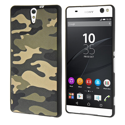 

MOONCASE ЧЕХОЛ ДЛЯ Sony Xperia C5 [Personality Patterns] Flexible Soft Silicone Gel TPU Skin Protective /a10