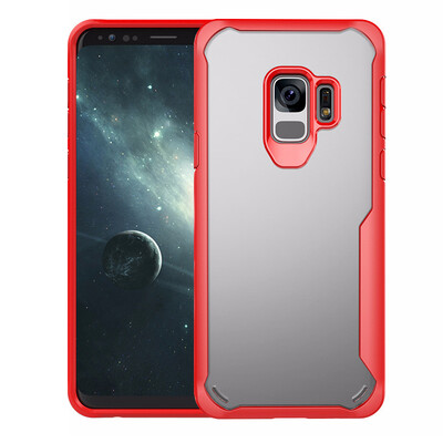

Goowiiz Luxury Phone Case For Samsung Galaxy S9S9 Plus HD Clear Acrylic TPU Silicone Prevent falling Full protection