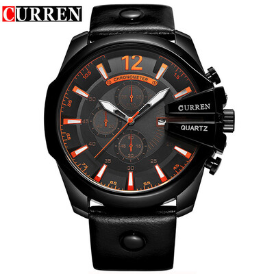 

Mens Watch CURREN 2016 Mens Watches Top Brand Luxury Mens Watch Quartz Watches Gold Mens Watch Mens Watch 8176