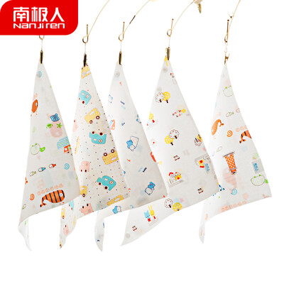 

Antarctic baby cotton slobber towel baby triangle towel snap newborn bib pocket childrens handkerchief small towel 2828CM5 strip combination F