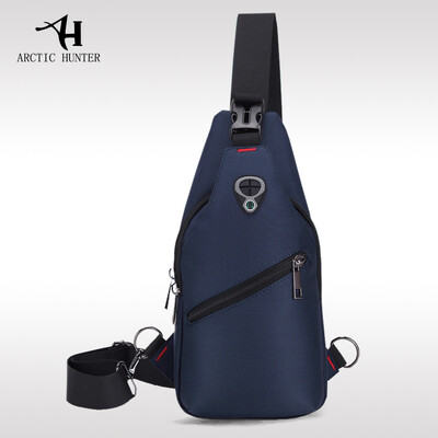 

ARCTIC HUNTER New Male Chest Bag Fashion Leisure Waterproof Man Oxford Cloth Korea Style Messenger Shoulder Bag For Teenager Bag