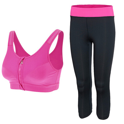 

Quickly Dry Sport Suit Gym Leggings Sport Bra Running Sets Sport Costumes For Women