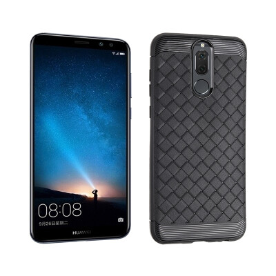 

Goowiiz Luxury Phone Case For Huawei Nova 2IMate 10 LiteG10Maimang 6 Ultra Thin Ventilation Grid Weave Soft Anti fall