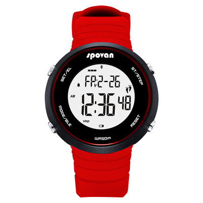 

SPOVAN ST06 Мужчины Женщины 3D-шагоме Часы Bluetooth Smart Watches Походные спортивные наручные часы для мужчин