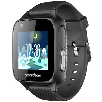 

Abba-cho abardeen childrens phone watch V3 smart watch shallow blue 4G video call positioning swim-level waterproof boy girl student mobile gift