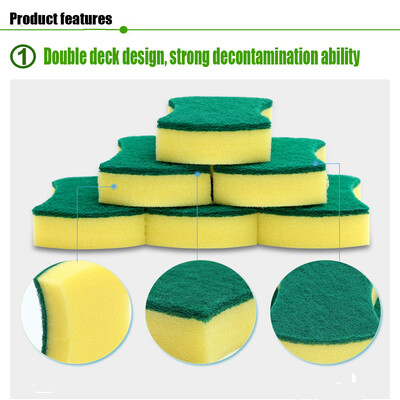 

Cntomlv Melamine magic wipe dish sponge kitchen clean scouring cloth dish washing sponge Kitchen cleaning tools