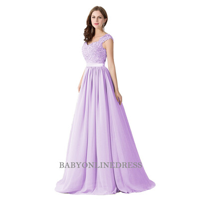 

Long Chiffon Bridesmaid Dres Illusion back Plus Size A Line Sleeveless Wedding Bridesmaid Dresses 2018