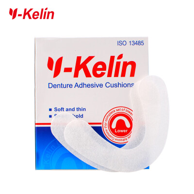 

Y-Kelin Denture Adhesive Cushion Lower 30 counts soft comfort denture adhesive strip denture adhesive pads strong hold