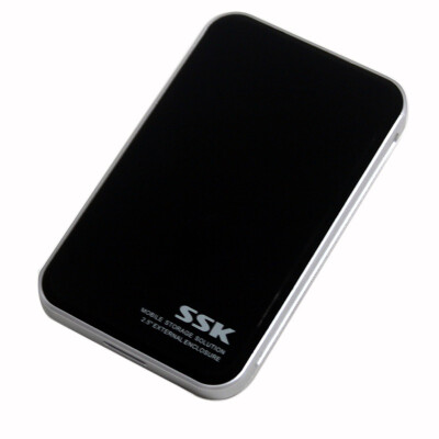 

Biao Wang (SSK) HE-T200 Black Eagle II 2.5 inch USB2.0 mobile hard disk box sata interface support SSD support notebook hard drive black