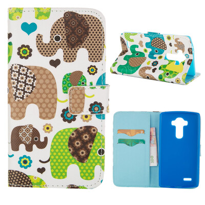 

MOONCASE ЧЕХОЛ ДЛЯ LG G4 Flip Leather Wallet Card Slot Foldable Stand Feature [Pattern series] /a21