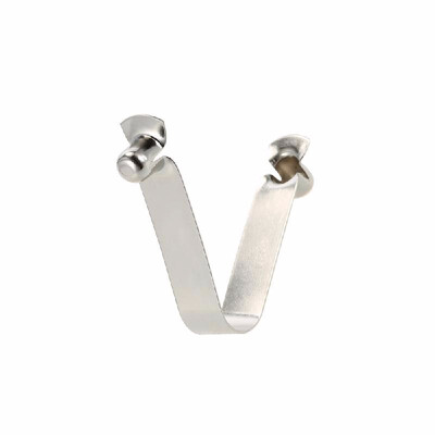 

6pcs Kayak Paddle Spring Clips Tent Pole Clips Push Button Spring Snap Clip Locking Tube Pin