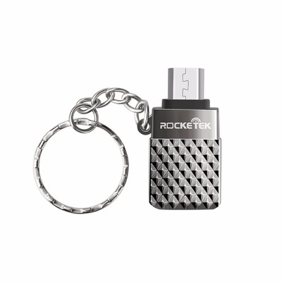 

Rocketek Micro to USB OTG Adapter Aluminum accessories Male Converter for Samsung Xiaomi LG Huawei Android Mobile Cell Phone